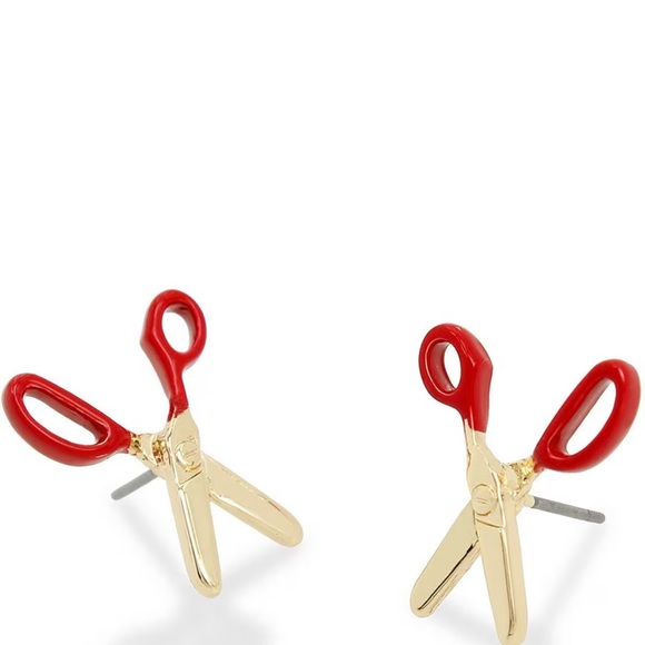 Betsey Johnson Jewelry - Betsey Johnson Scissor Stud Earrings